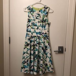 Vince Camuto Geometric Dress